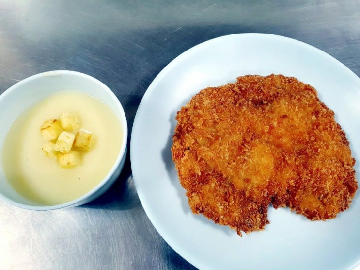 양식 조리 기능사 도전 : 18일차 수업하기 / 포테이토 크림 스프 만들기 / 치킨 커틀렛 만들기 / 양식 조리 기능사 자격증 취득하기 / 양식 조리사 필기 실기 과정 양식 조리 기능사 도전 : 18일차 수업하기 / 포테이토 크림 스프 만들기 / 치킨 커틀렛 만들기 / 양식 조리 기능사 자격증 취득하기 / 양식 조리사 필기 실기 과정