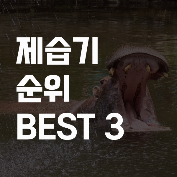  2020년 6월 제습기 인기 순위 BEST3