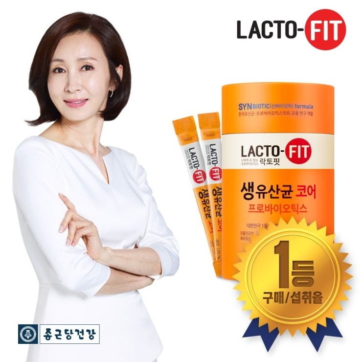  [핫딜]종근당건강 [쿠폰할인] 락토핏 프롤린유산균 코어 60포 (프롤린공법), 1통