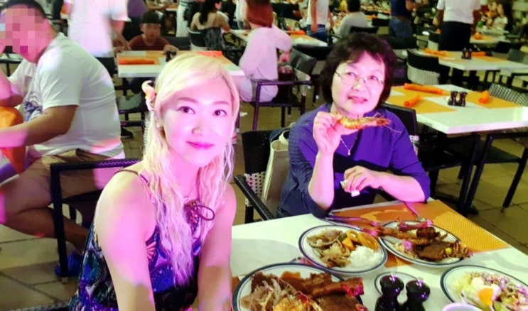  사이판 켄싱턴호텔 레스토랑 오션그릴 바베큐 할로윈