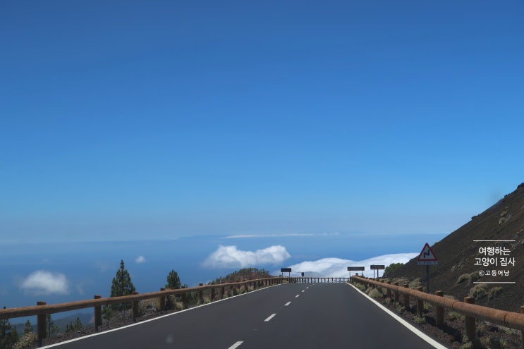 테이데 봉(El Teide) 하이킹 & 대서양 구름 위 드라이브