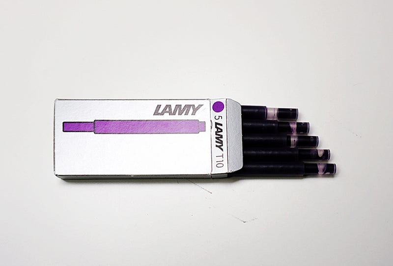 라미(lamy) 만년필 잉크 카트리지 교체하기!