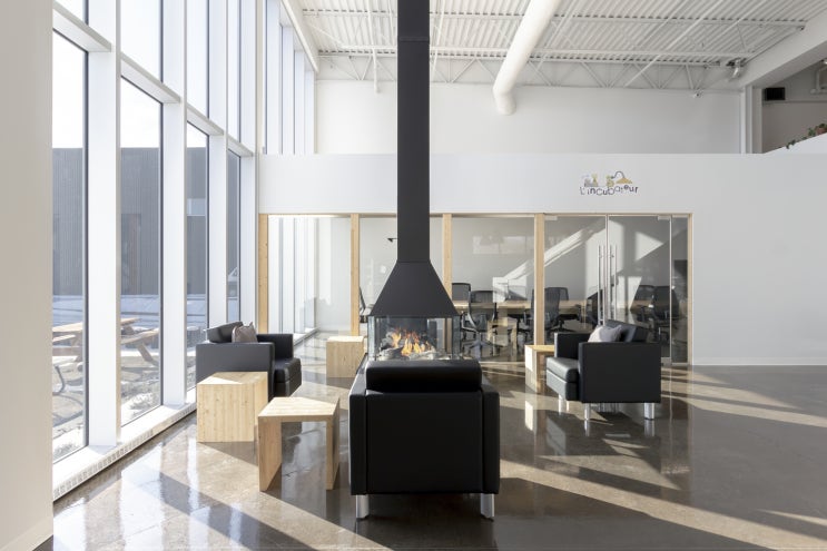  [상업부문 / 캐나다의 출판회사 인테리어] Les Éditions Passe-Temps Offices / Quinzhee Architecture