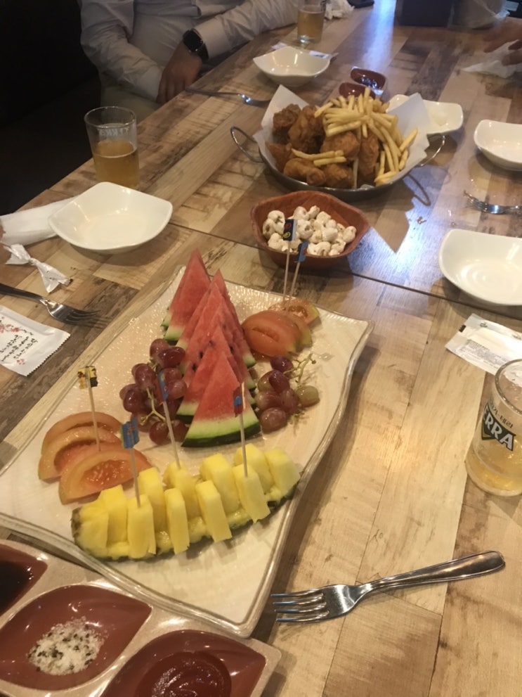 후라이드치킨과 테라 생맥주가 맛있는 쌍용동 치킨베네 / 천안식후감