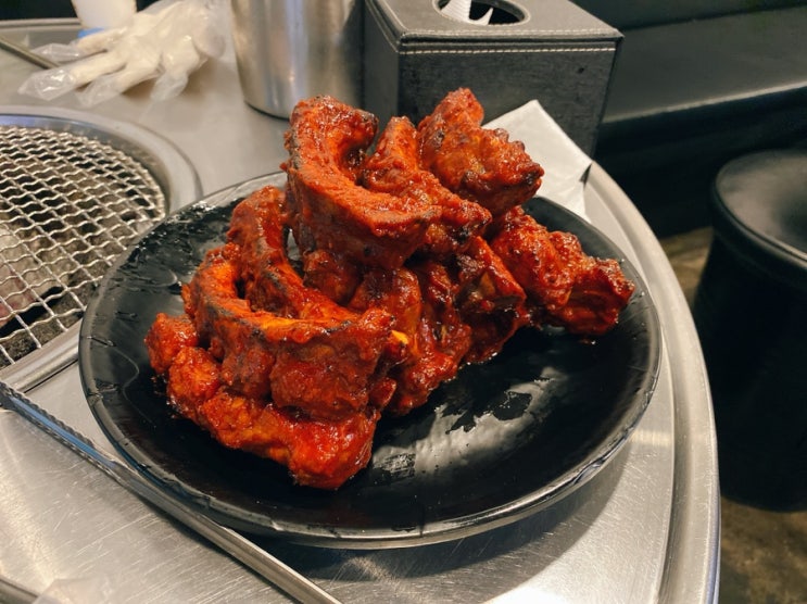  [둔촌맛집]인생극장 쪽갈비 매콤한불맛에 소주한잔
