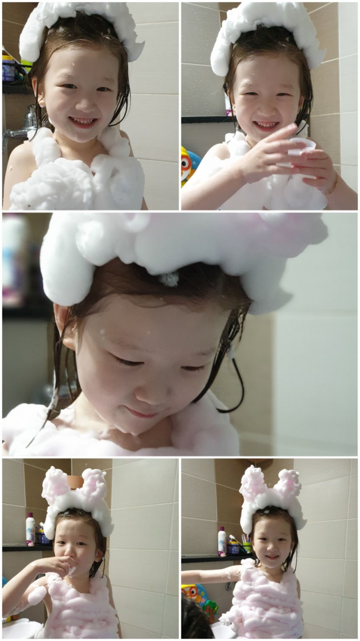 버블바스로 놀아요~점점 진화하는 버블바스 놀이!!그리고 콩순이와 스노우버디 비교