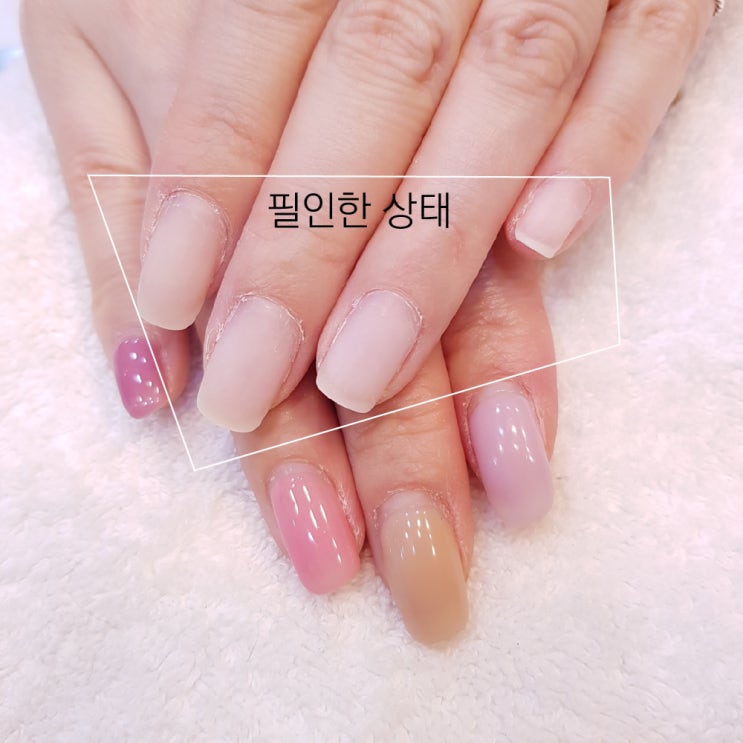  [필인] 단순히 베이스젤을 남기고 시술하는 것이 젤네일리페어의 전부는 아닙니다.