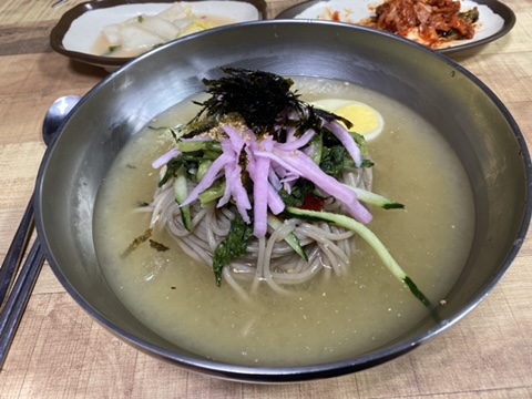  대정 맛집, 더운 여름날 막국수 한 그릇[청루 봉평 메밀막국수]