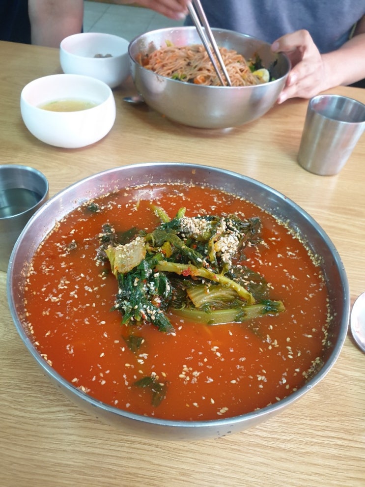 평택 안중 봉보리국수 소머리국밥&비빔 보리국수&열무김치 보리국수