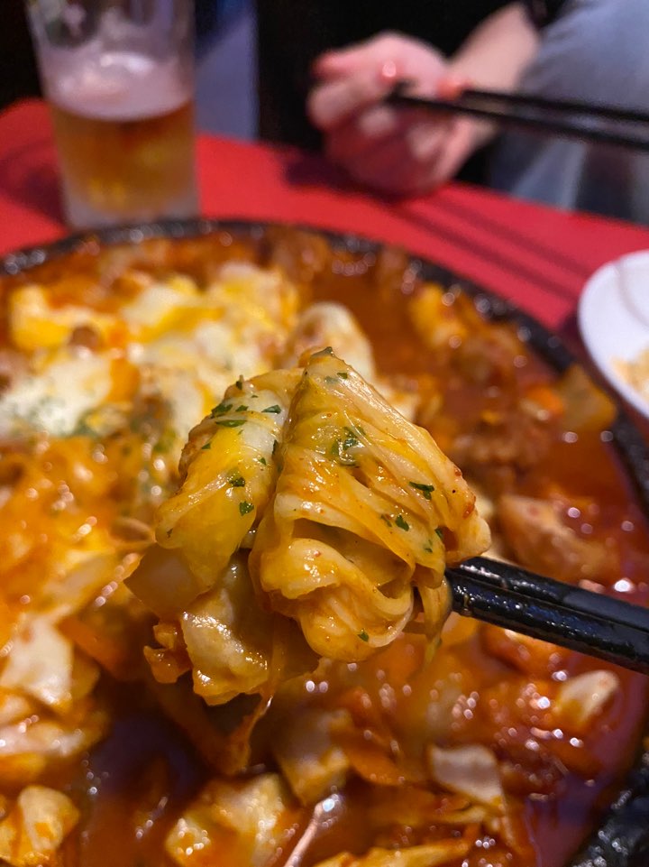 중랑구 맛집: 봉화산역 투다리 치즈 닭갈비/꼬치