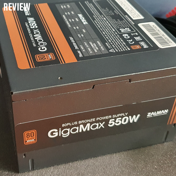 브론즈 등급의 가성비파워! 잘만 GigaMax 550W 80PLUS Bronze 230V EU 파워서플라이 리뷰