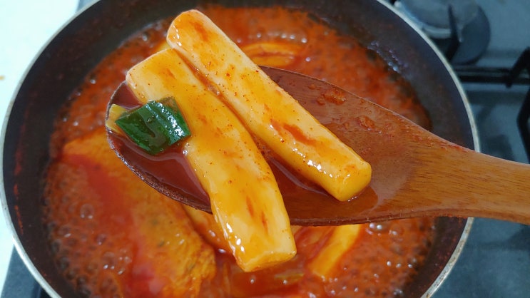 1인분 떡볶이 만들기, 더끌림 떡볶이 싱글팩 1인분 떡볶이 만들기, 더끌림 떡볶이 싱글팩