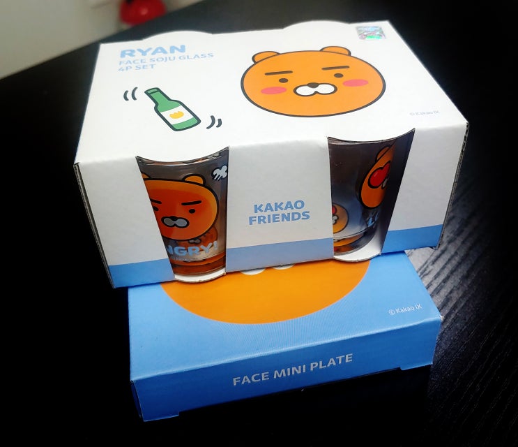  [일상] 달다~달아!라이언~ 【라이언소주잔, 라이언 안주접시】