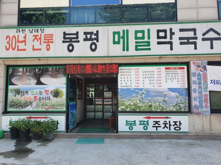 과천맛집/봉평 메밀 막국수