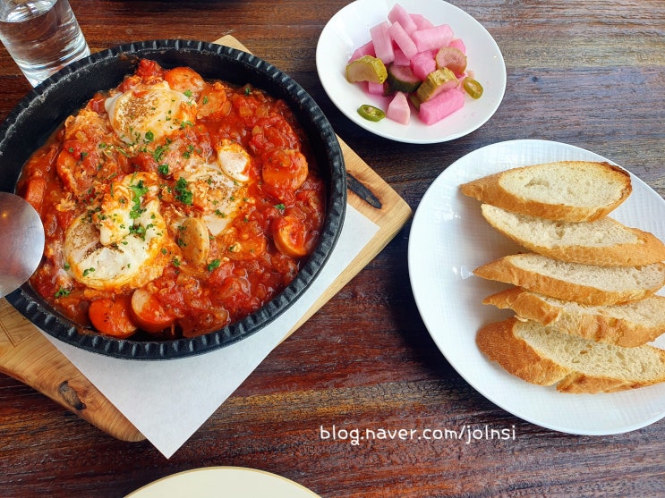 [서울숲역맛집]호호세세 브런치로 샥슈카, 판제로티 분위기도 맛도 넘 좋다