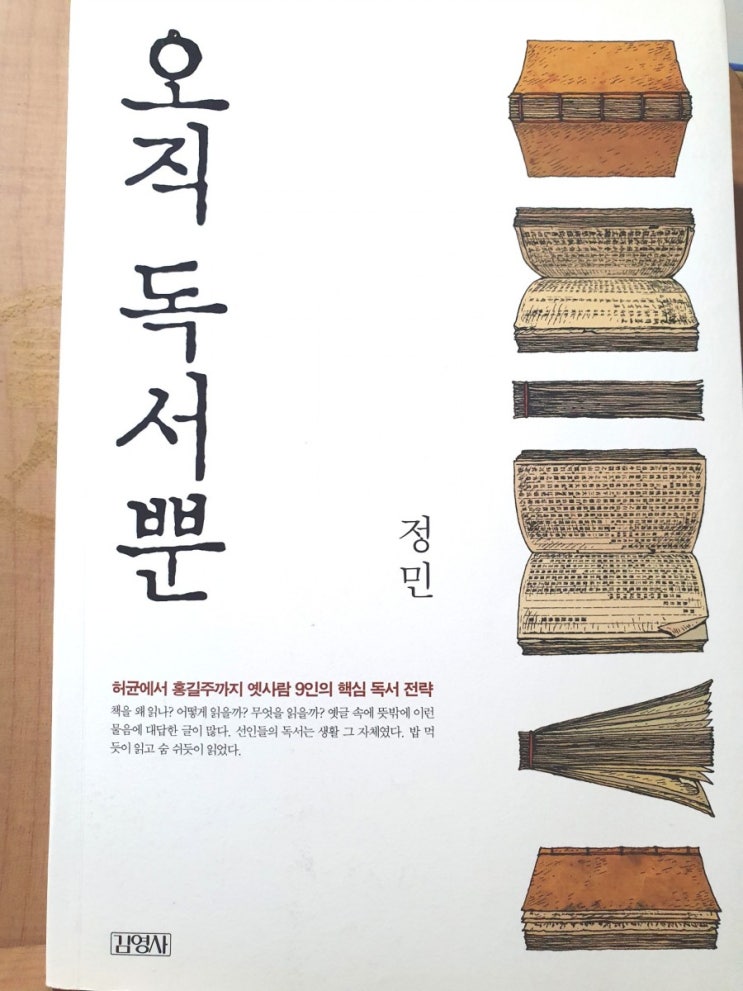 오직 독서뿐(정민/김영사)#59
