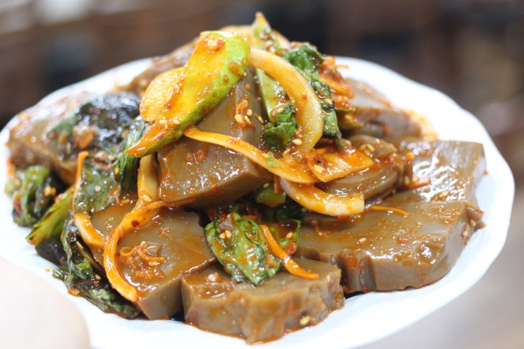  도토리양념장 맛있는 무침요리   만들기
