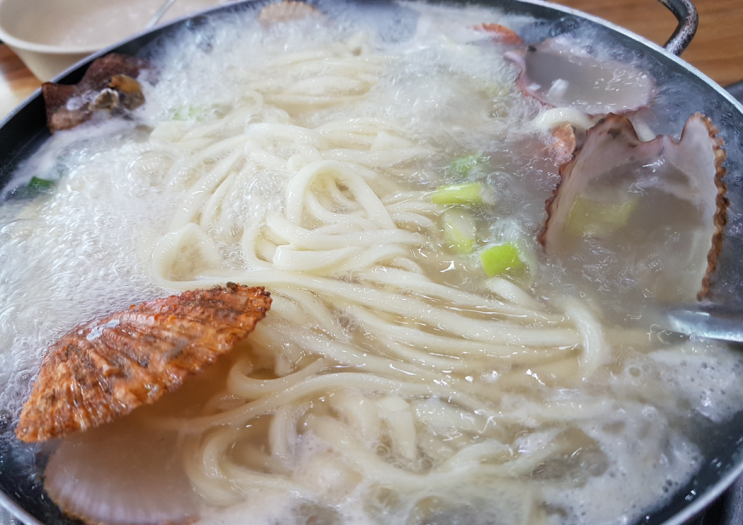  인천 도림동 가리비 칼국수 맛집 무한리필
