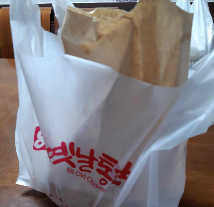  월계동 맛집_ 88옛날 통닭에서 오리지널 바삭한 후라이드를 먹어요.