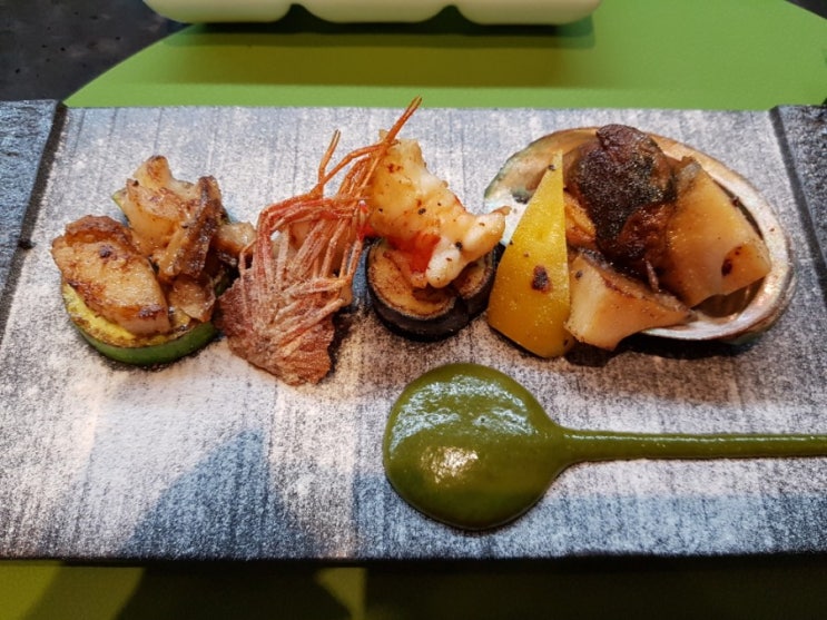  비스타 워커힐호텔 서울 : 모에기 -철판코스요리