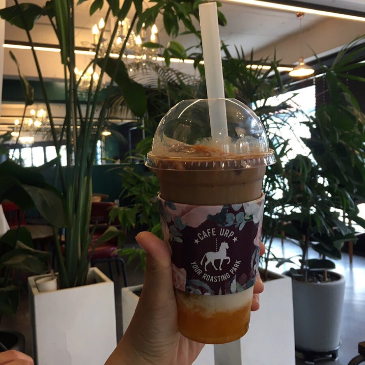  홍대 연남동 카페/ 파릇파릇한 유어로스팅파크 카페, CAFE URP