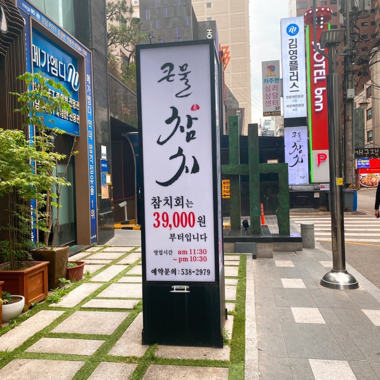  강남역참치 회식장소 큰물참치 강남점 다이어트외식으로 다녀왔어요