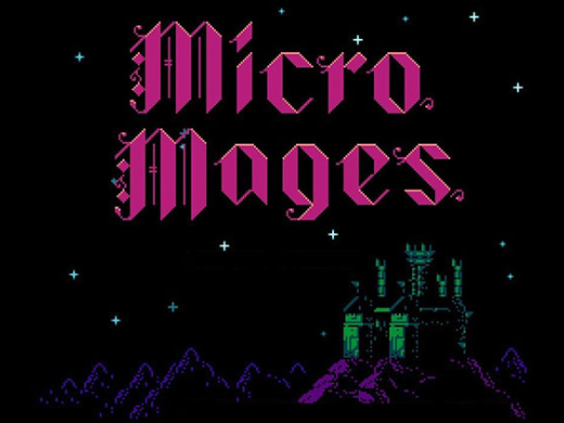 itch.io 기부번들  진짜 8비트 게임 마이크로 메이지 (Micro Mages)