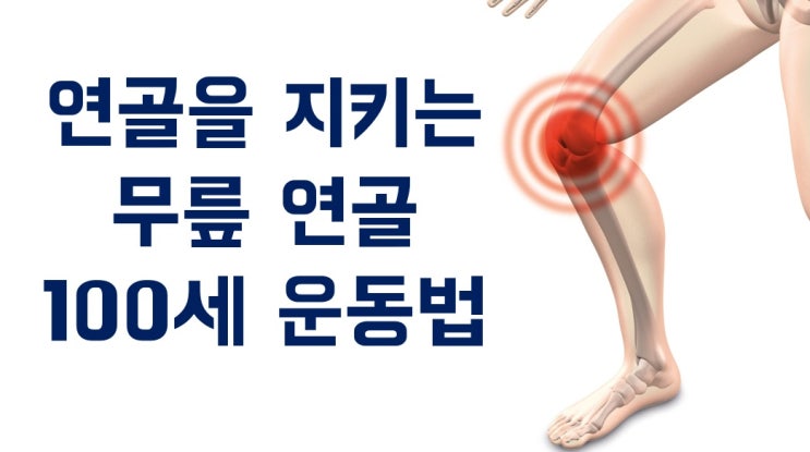  <송탄 정형외과> 무릎 관절 100세까지 지키는 무릎 연골 100세 운동법
