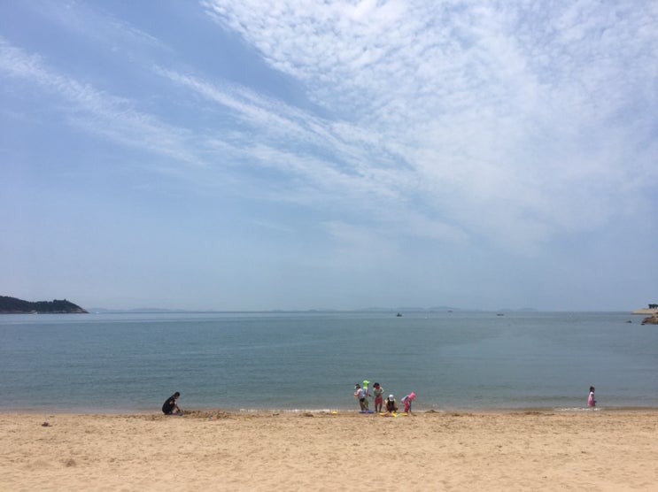  올해 첫 왕산해수욕장 나들이~*[맛집 업뎃:현미네칼국수]