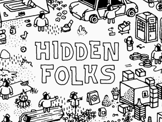 itch.io 기부 번들 추천 게임 숨은그림찾기 히든 포크스 (Hidden Folks)