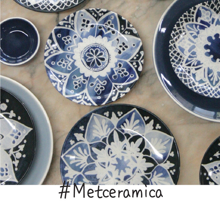  메세라미카 - 트랜디한 그래픽 테이블웨어 브랜드 - 포르투갈 Metceramica 티에라 시리즈