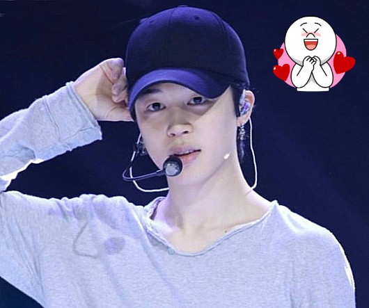  방탄소년단 지민 공연준비중에도 반짝이는 비쥬얼