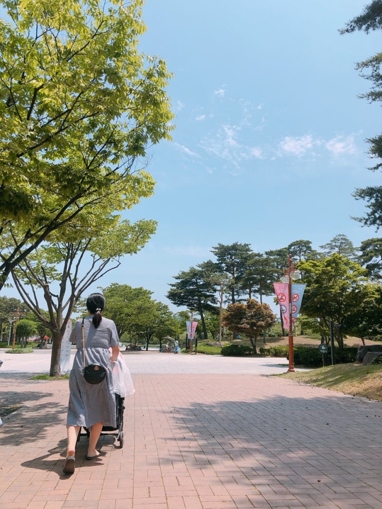  상암 월드컵공원 물가 나들이
