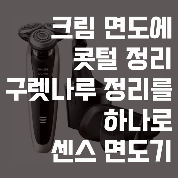 필립스 S9000 전기면도기 센스 있는 남친 생일 선물