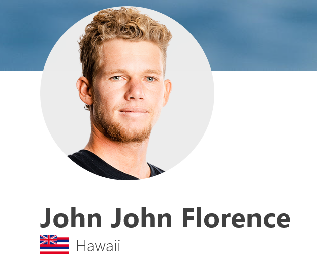 WSL 서핑 선수 - John John Florence 존존 플로렌스 JJF