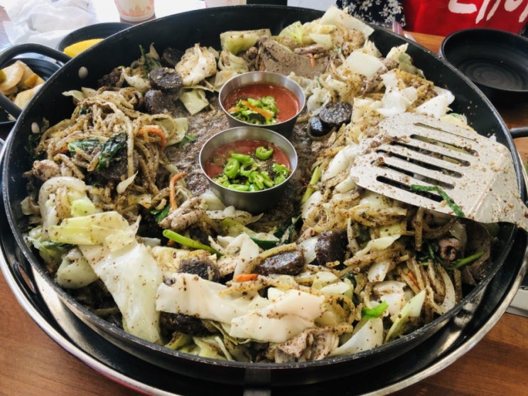 김포 장기동 맛집 - "칠구네 신림동 백순대"