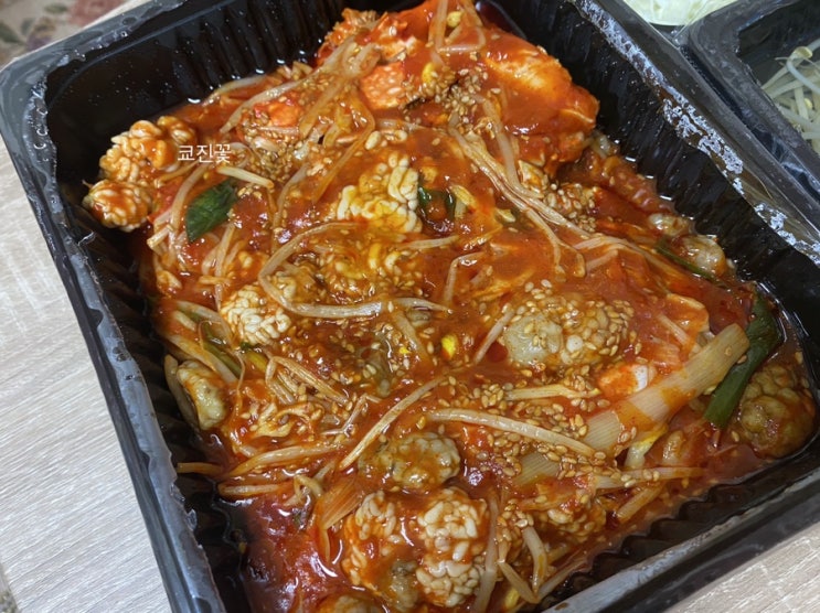  [부천 배달맛집]입큰아구찜&알곤이찜(입큰아구앤알곤이찜) 꽃게찜 먹은 후기