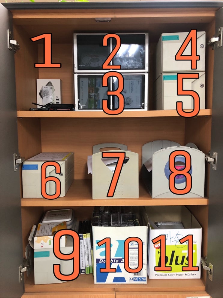  [사내업무] 외장하드, CD 리스트업