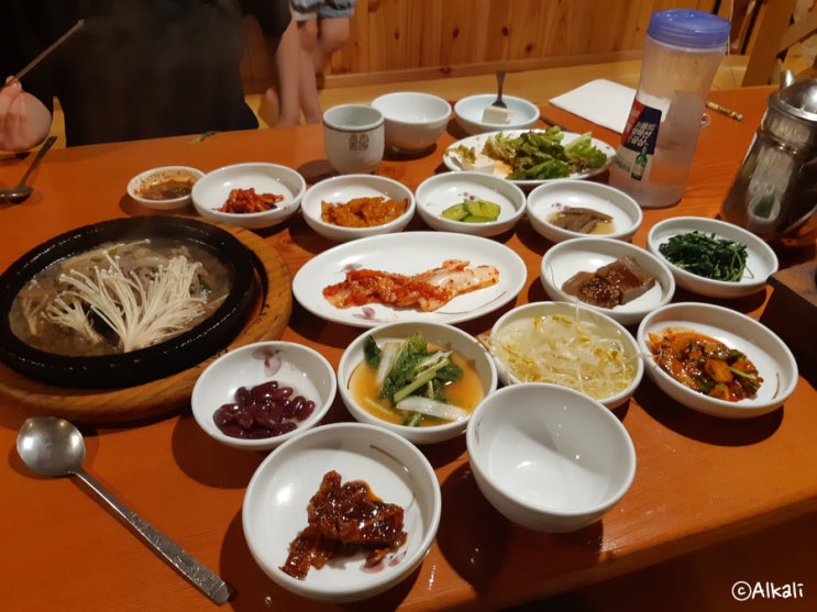 청도 헐티재 다사랑 가마솥정식 푸짐한 한식 한 상 차림! / 청도 가창 맛집