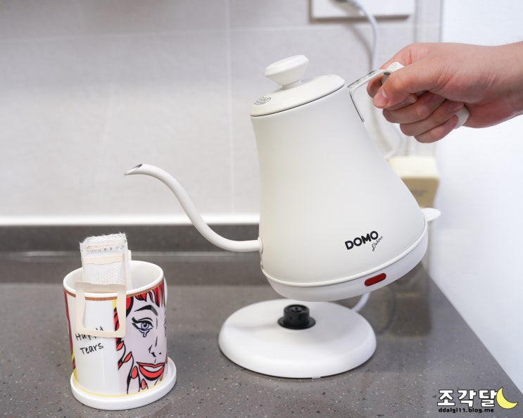  도모일렉트로 전기커피포트, 이렇게 예쁘기 있기?