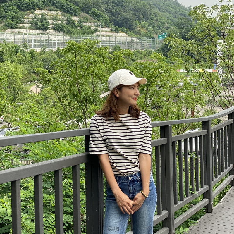 여자 여름 코디 간단하게 세인트제임스 깔끔한 기본티셔츠 네이버 블로그