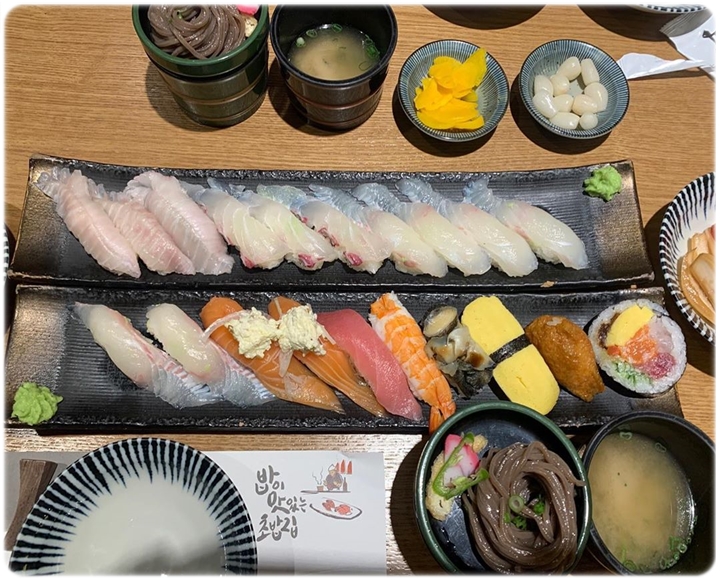  가성비갑! 초밥맛집 " 상무초밥 용봉직영점 " 을 다녀오다.