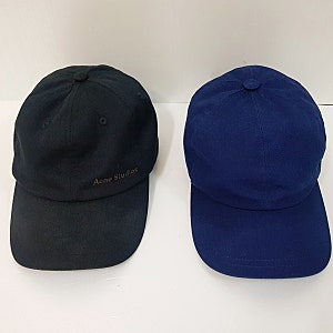 데일리 모자 추천! 아크네 스튜디오 20SS 자수로고 볼캡 / 메종키츠네 트리컬러 폭스 패치 캡....