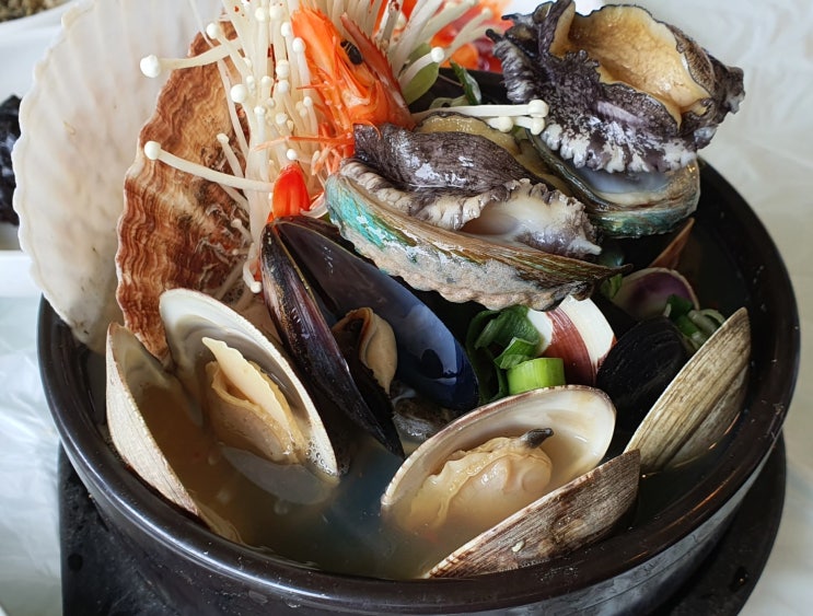  강문해변맛집 강릉전복해물뚝배기 강릉본점