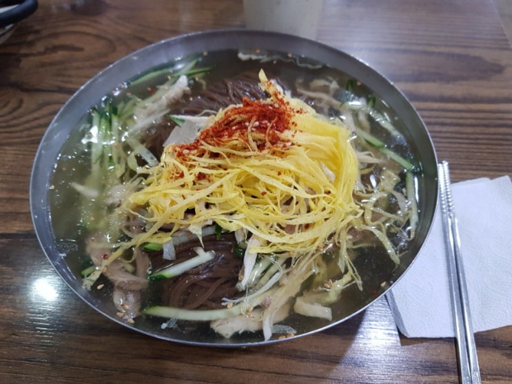 닭육수 베이스 대전 가양동 맛집 원미면옥