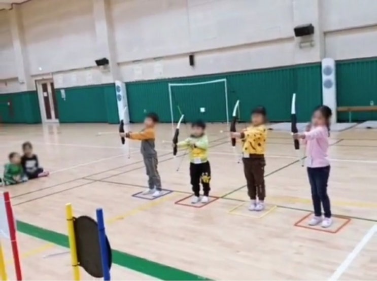  [유아체육] 화살~ 쏴쏴!멋진 양궁솜씨~!