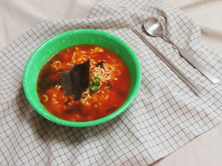 맛남의 광장 오뚜기 한정판 오동통면