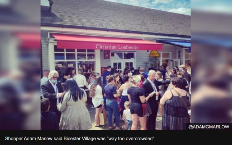 영국은 지금 록다운 중_상점 재오픈/ 명품아울렛 비스터빌리지 Bicester Village