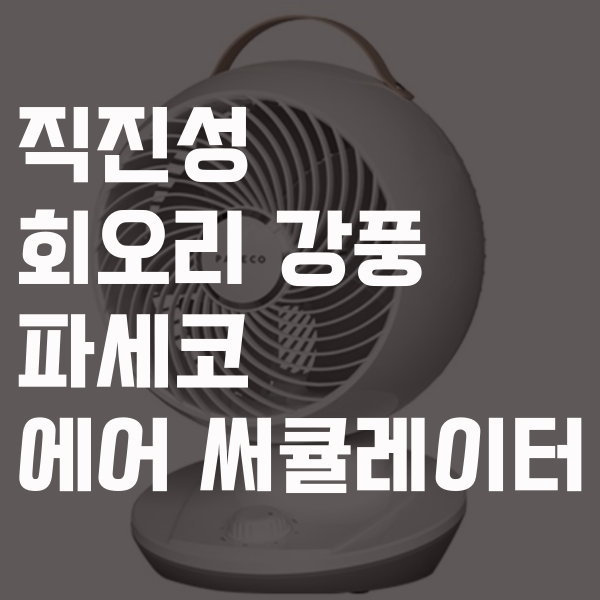  올 여름 가성비 파세코 에어 써큘레이터