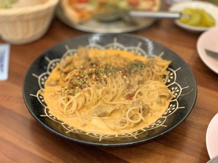  [쌍리단길파스타맛집]쌍문역 가성비 파스타. 리얼파스타 차돌매콤크림파스타 마르게리따 먹방후기
